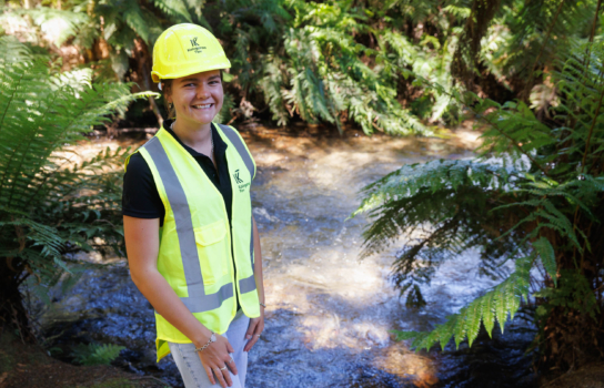 2025 scholarship recipient Stella Angus.